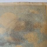 Watercolor of a liner at sea signed taboureau georges known as sandy-hook (1879-1960)