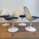 4 Tulip chairs by Saarinen