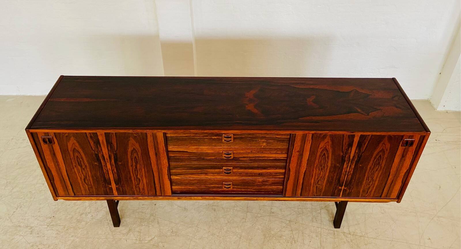 Vintage retro Danish mid-century rosewood sideboard by Kai Winding 1960s