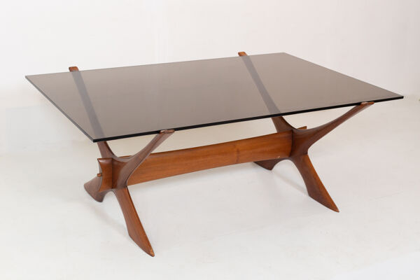 Table basse condor en teck par fredrik schriever-abeln