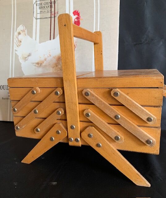 Worker drink sewing Scandinavian feet compass