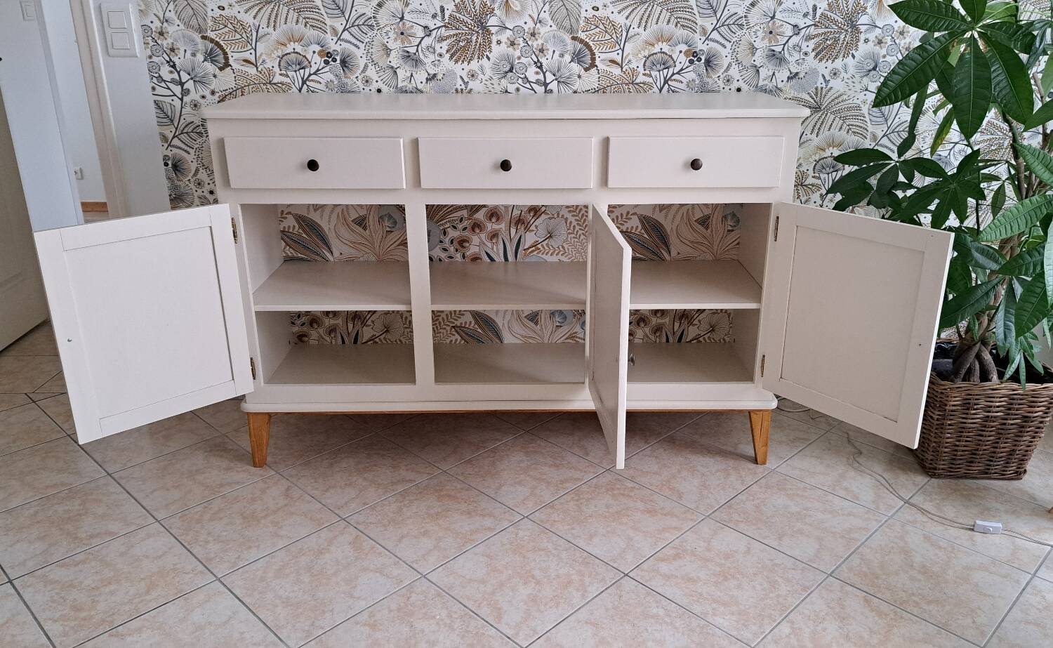 Sideboard Rød Sødgren white lemvig
