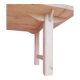 Solid oak farmhouse table