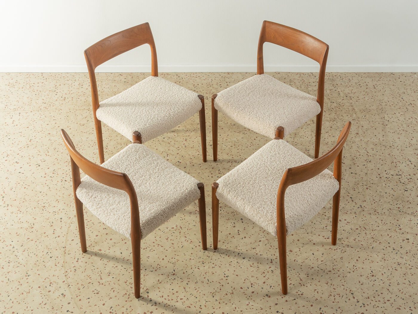 1950s Dining chairs, Nils O. Møller