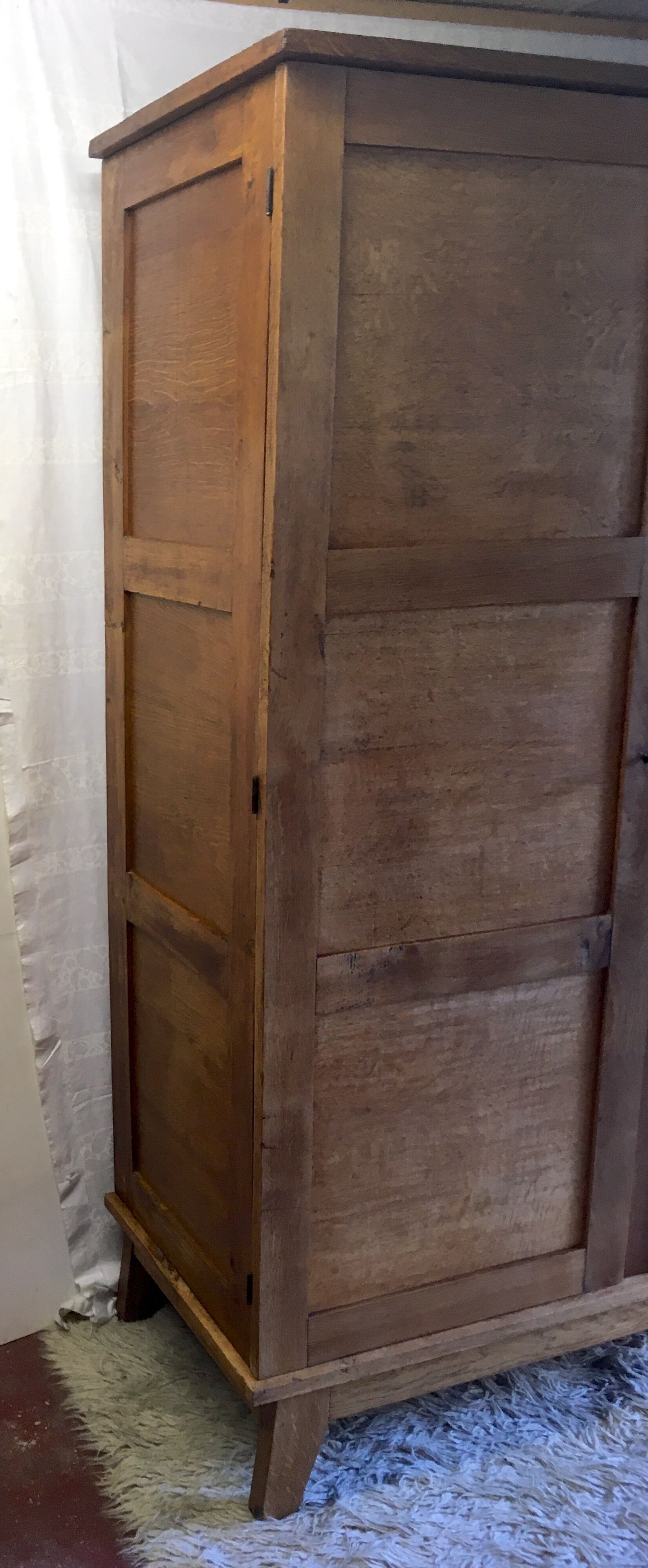 Solid oak cabinet by René Gabriel - 40/50s
