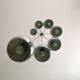 Large chrome metal cascade chandelier, design by Hans-Agne Jakobsson, 1960-70.