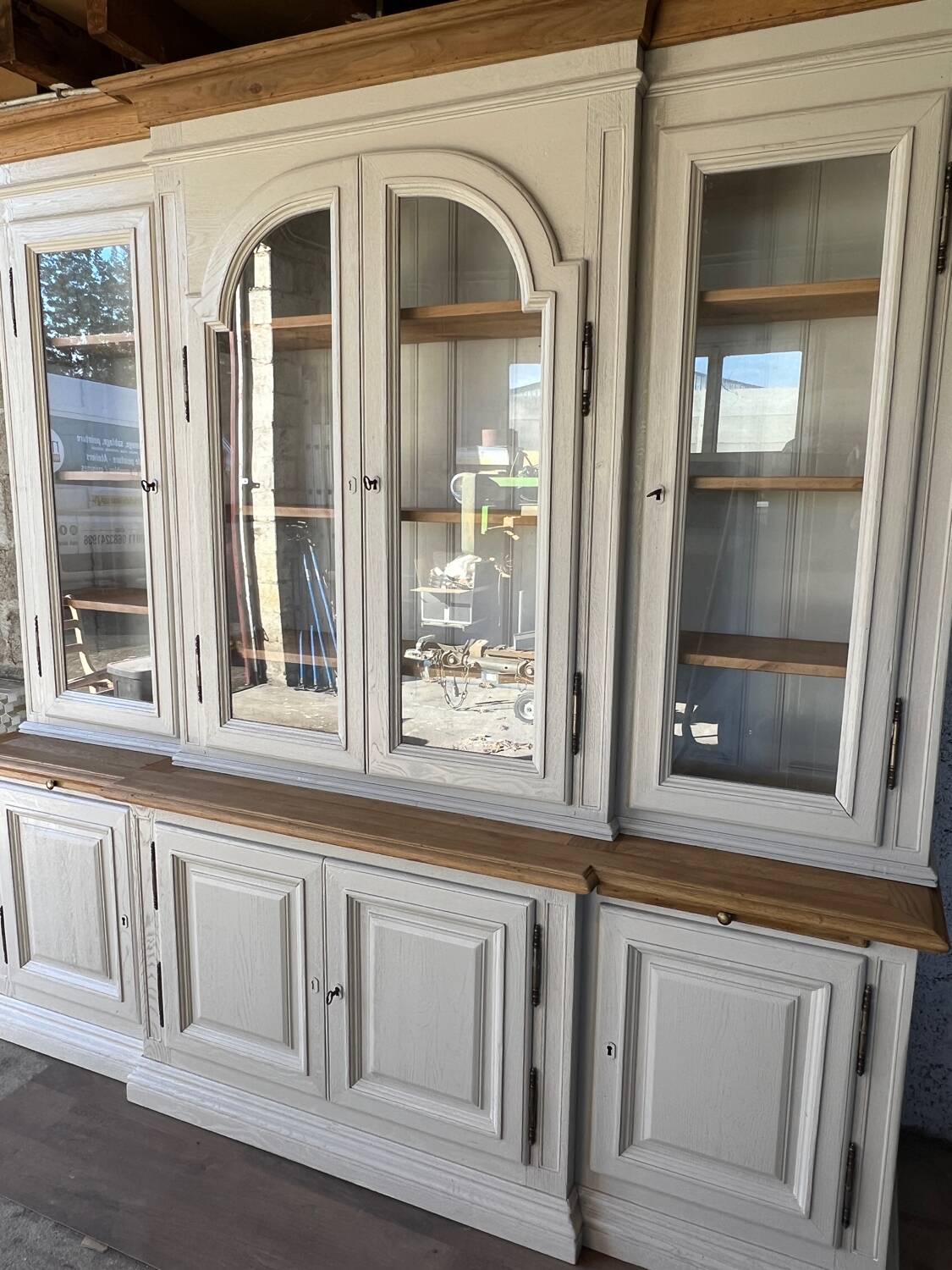 Glass sideboard