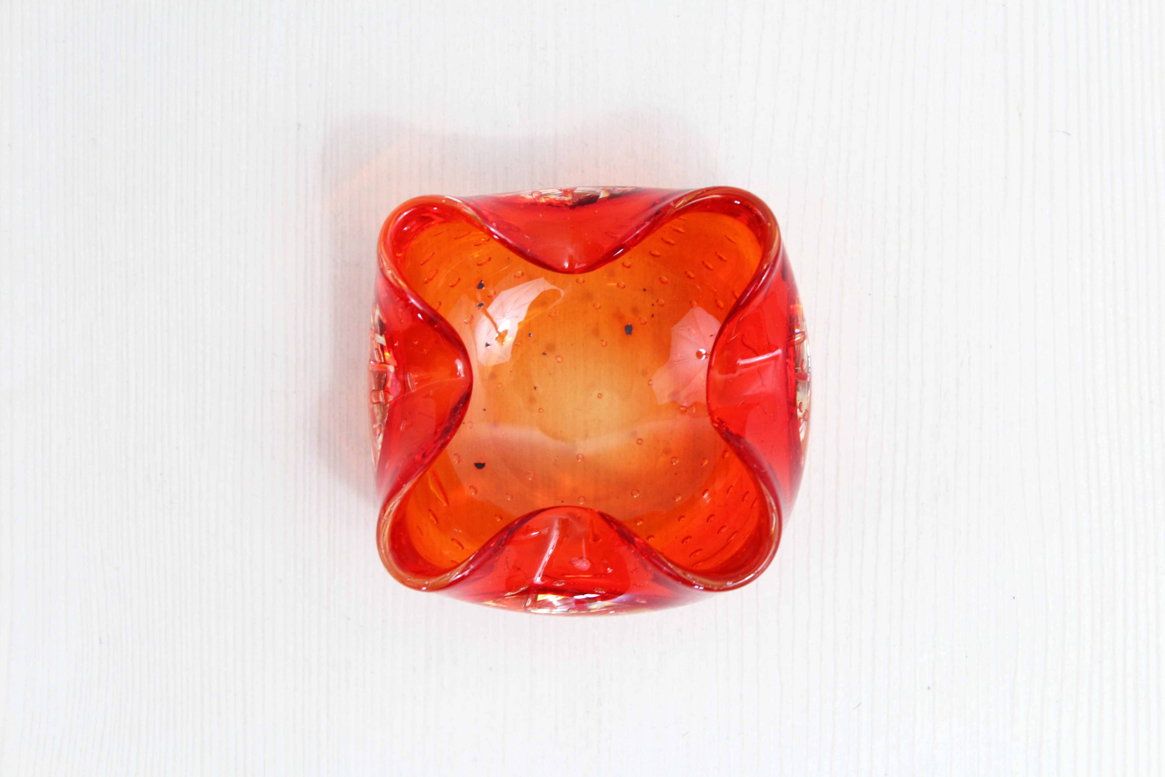 Murano glass ashtray 1970