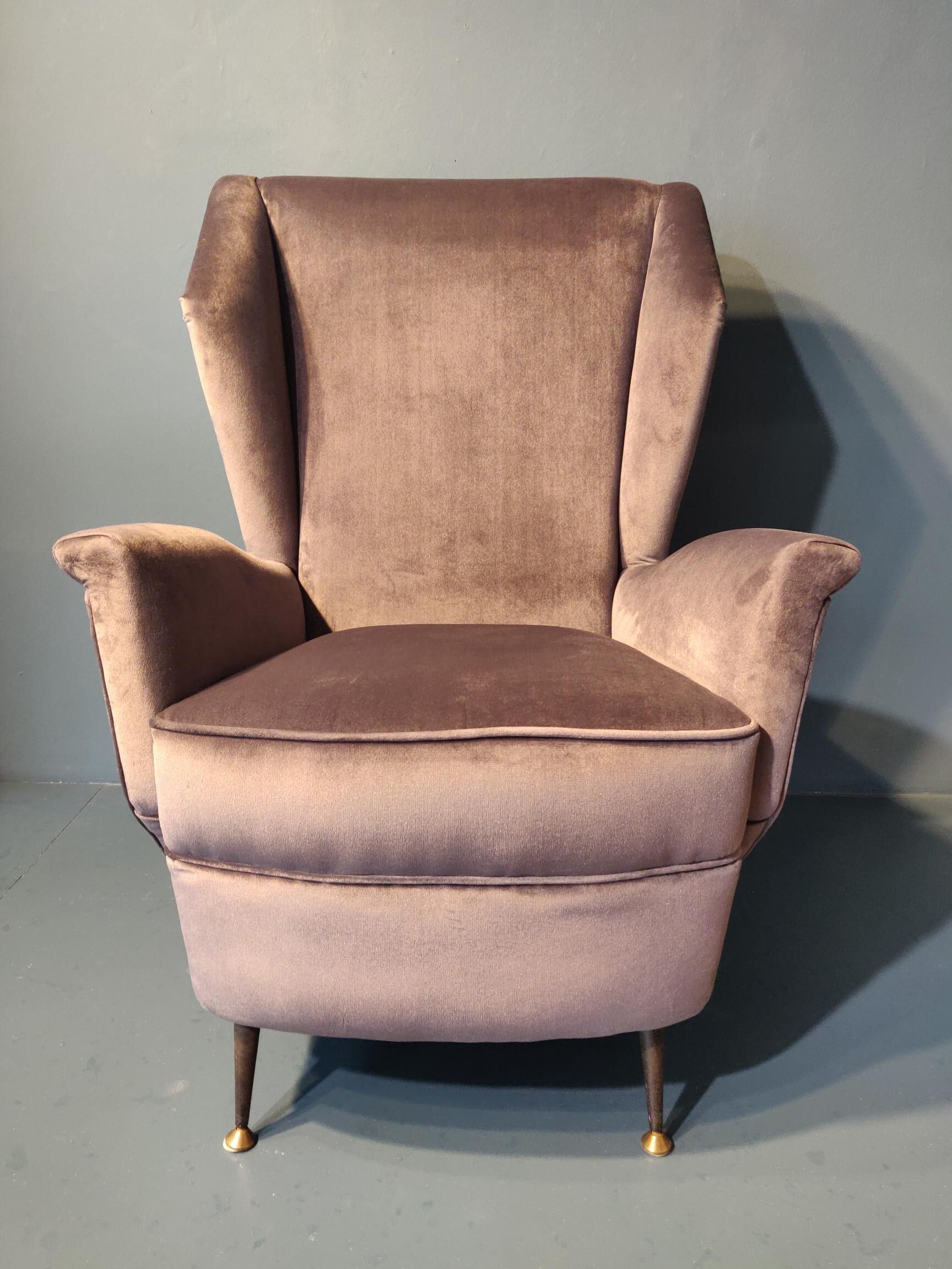 Fauteuil vintage italien années 60