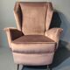 Fauteuil vintage italien années 60