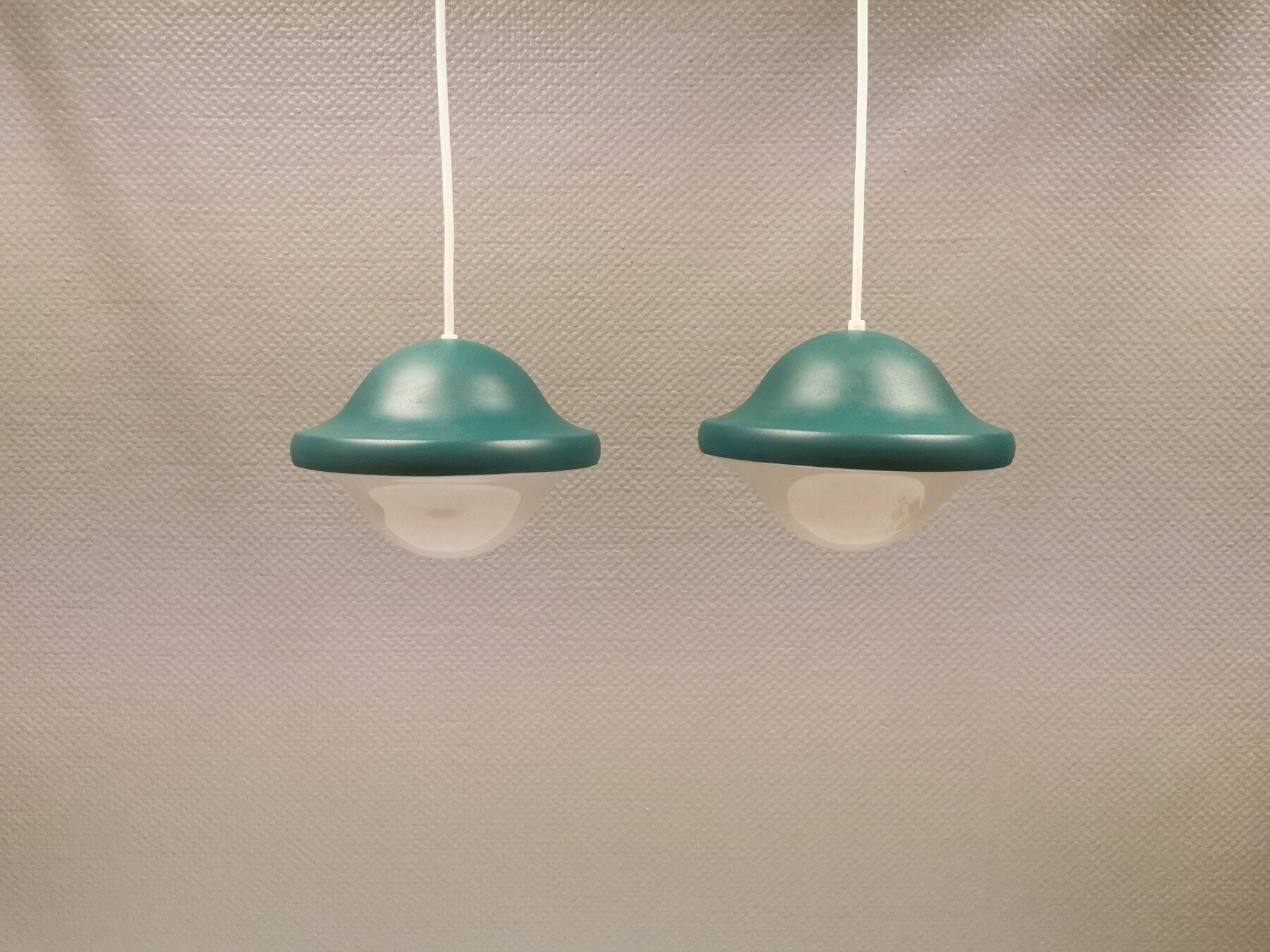 Louis Poulsen 16600 (Bubi) hanging lamp by Henning Koppel, estimated 1970s