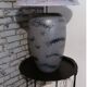 Exceptional XL Lamp Yves Halard Paris - Vintage Ceramic - 75cm