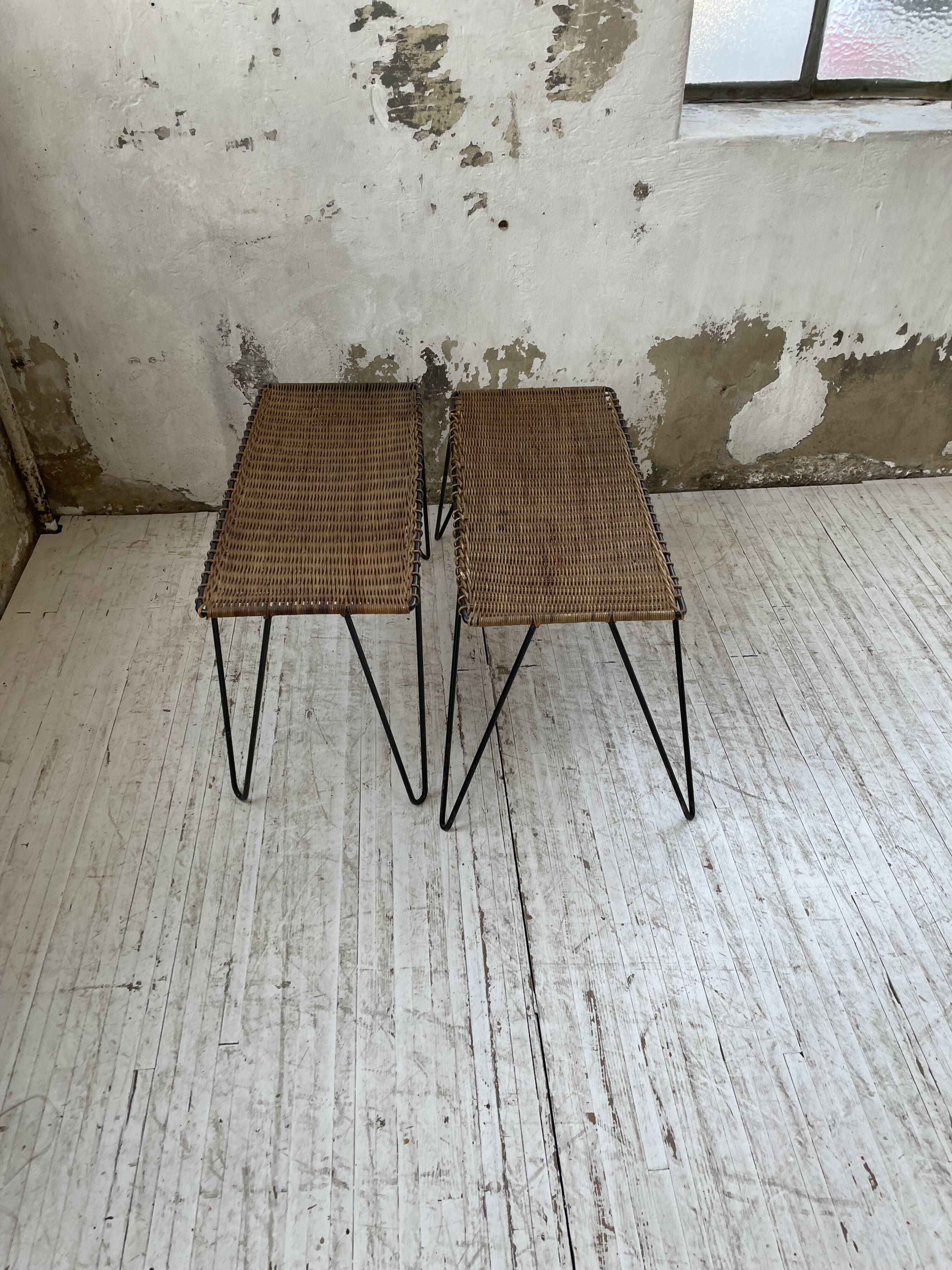 Duo of wicker tables RaouDuo of wicker tables Raoul Guysl Guys