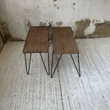 Duo of wicker tables RaouDuo of wicker tables Raoul Guysl Guys