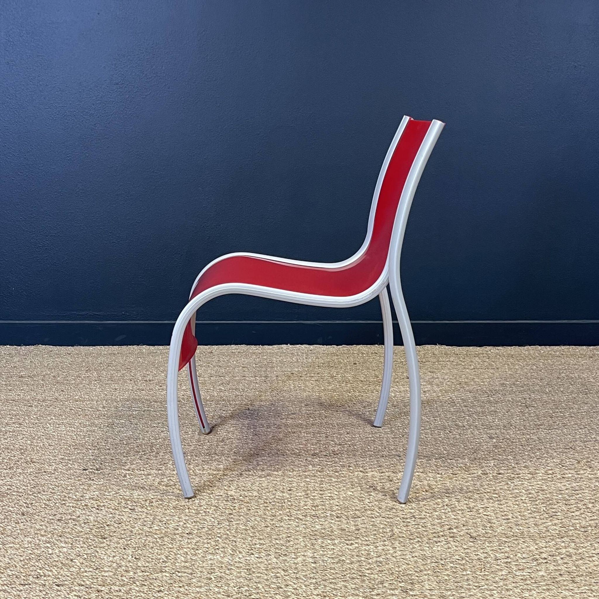 Set of 4 FPE chairs by Ron Arad for Kartell 2000s Italy