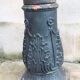 pair of cast iron torchères from the 19th century, foundry L. Gasne in Tusey