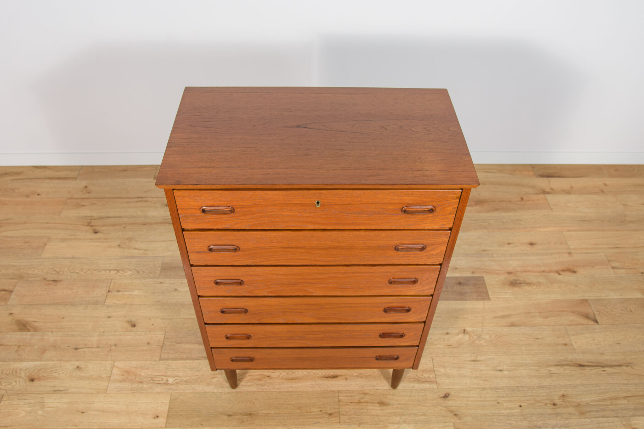 Mid-century teak dresser, Denmark, 1960s