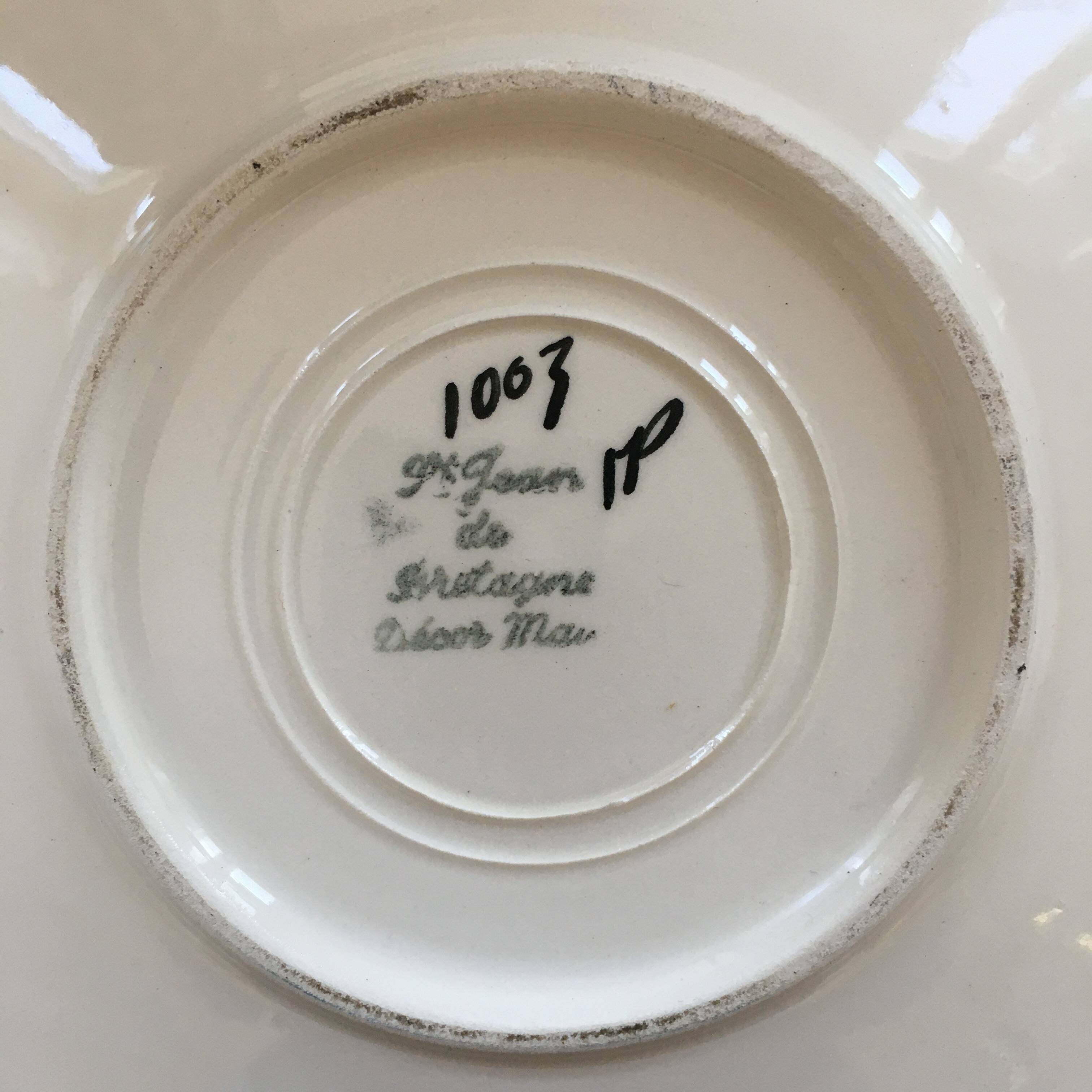 Saint Jean de Bretagne cup and saucer