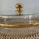Vintage Hollywood Regency style catchall tray