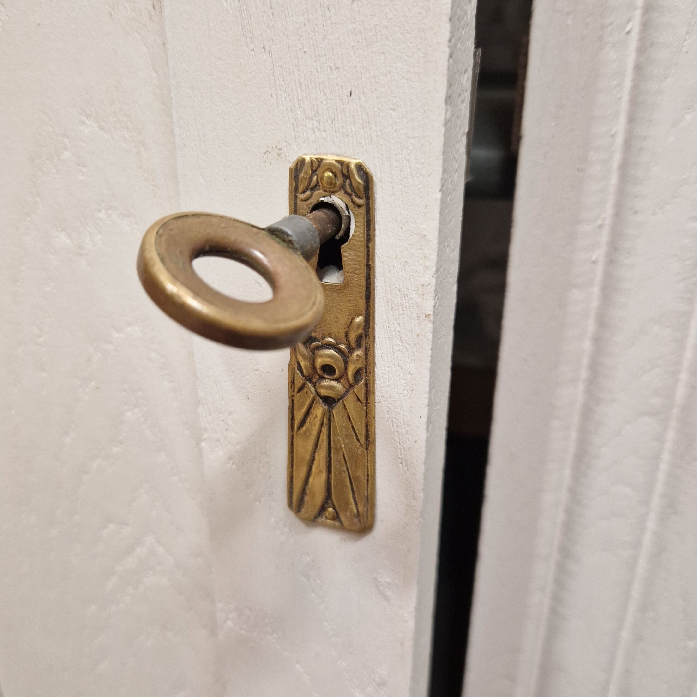 Restyled Art Deco sideboard with marble top
