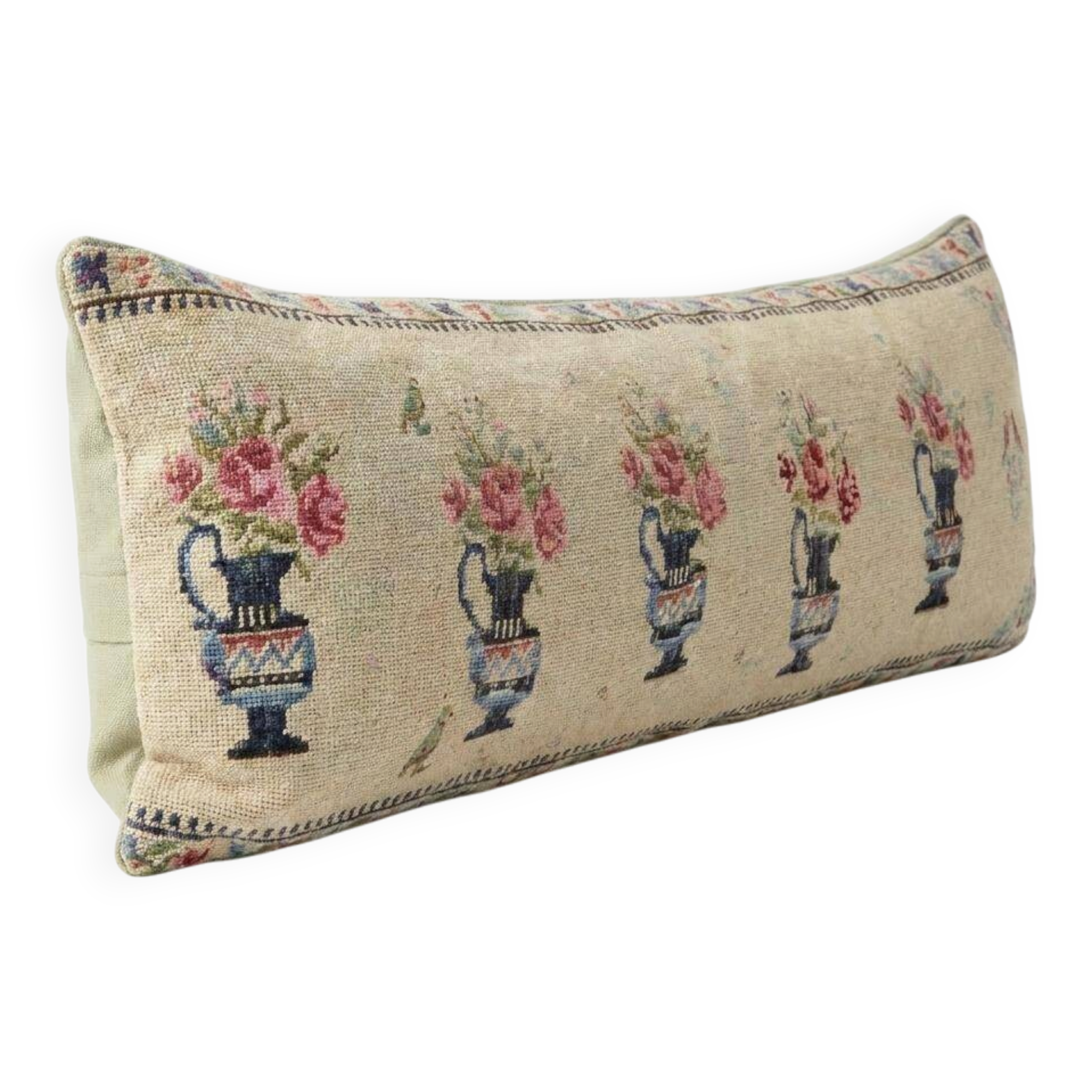 Housse de coussin kilim vintage 46x150 cm