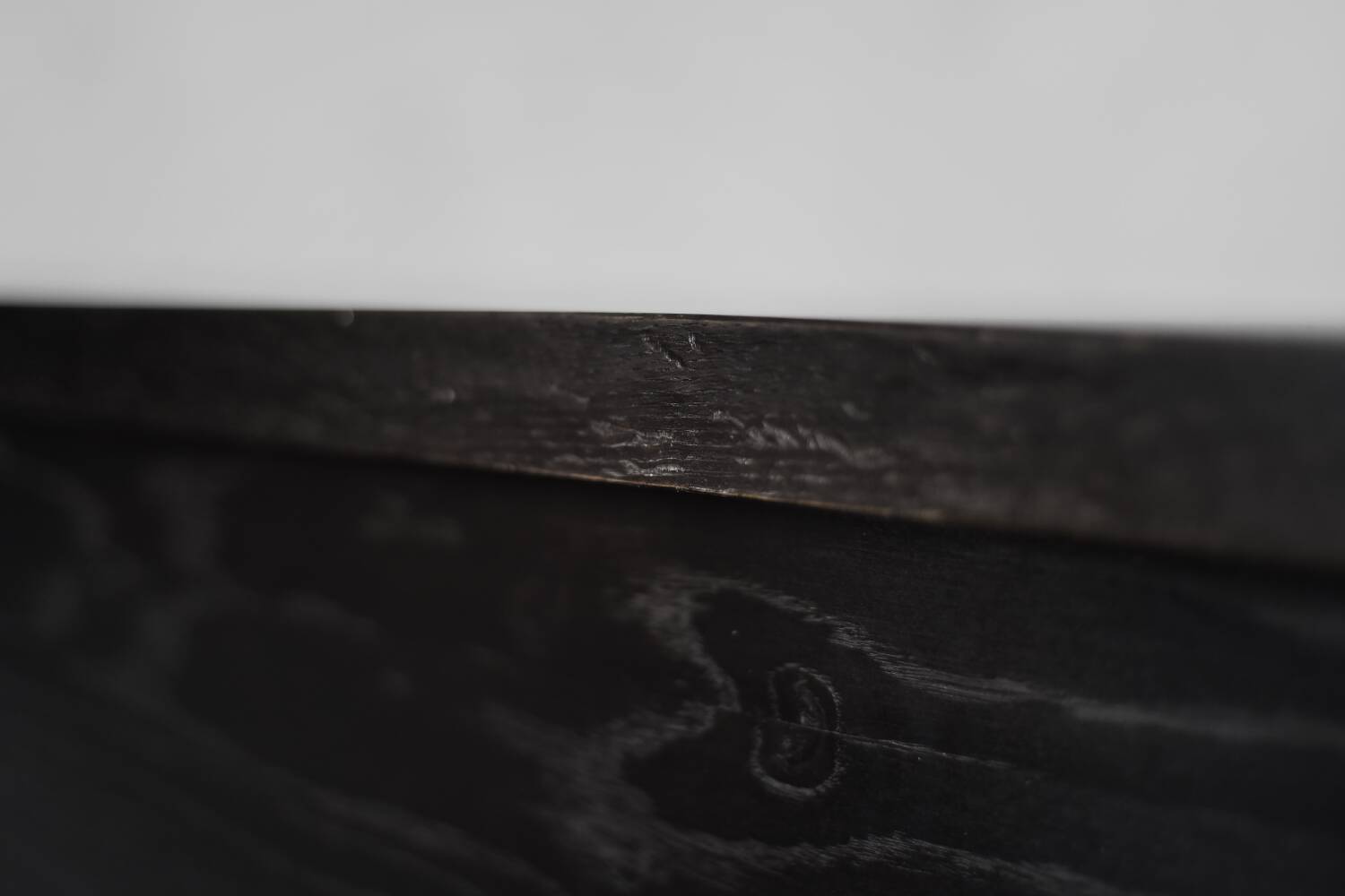 Mid-Century Scandinavian Modern Dark Oak Sideboard with Wood and Metal