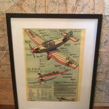 Aircraft Jodel D140 framed