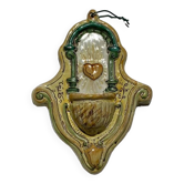 Green heart holy water font "Le Stanze Del Gattopardo"