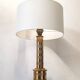 Lampe colonne laiton