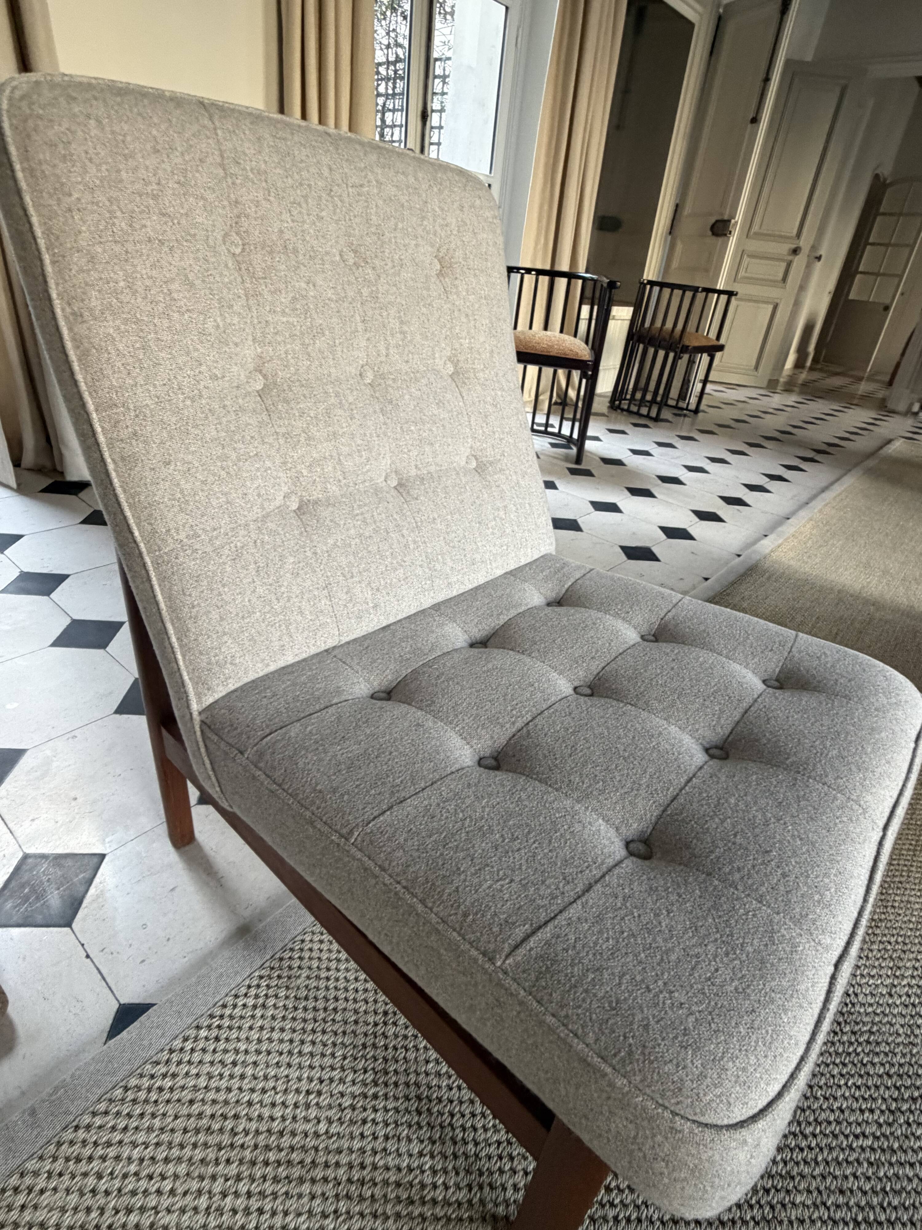 Pair of vintage Scandinavian armchairs – circa 1960