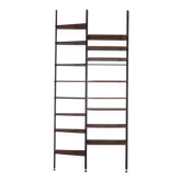 Bibliothèque vintage Terra Cielo des années 1960 en métal et bois, design italien