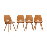 Ensemble de 4 chaises tatra