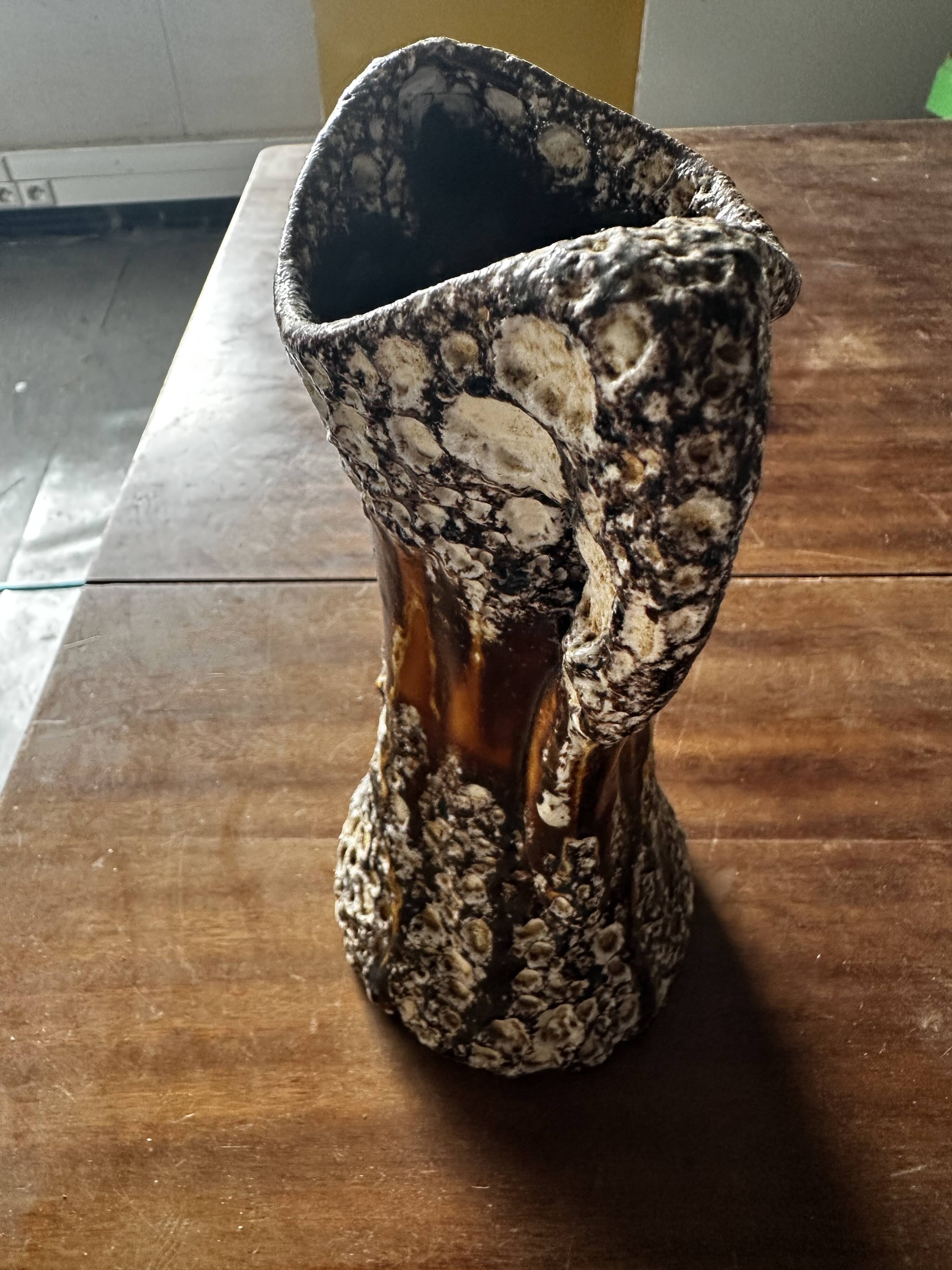 Fat Lava Vallauris vase H 24 cm
