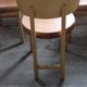 Set of 4 chairs 1980s, light brown leather