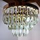 Venini glass chandelier, 3 levels, Italy, 1970