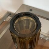 1970 smoked glass vase
