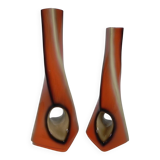 Set of 2 vintage vases, 1950s