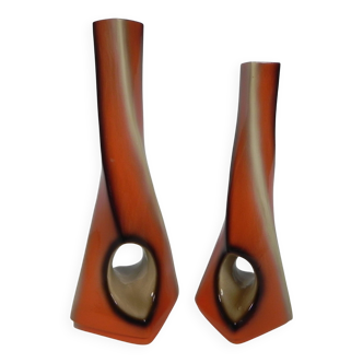 Set of 2 vintage vases, 1950s