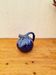 Alpho vintage blue ceramic melon jug