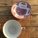 Cup with vintage saucer