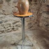 Vintage French side table – 1930s – Octagonal top & base