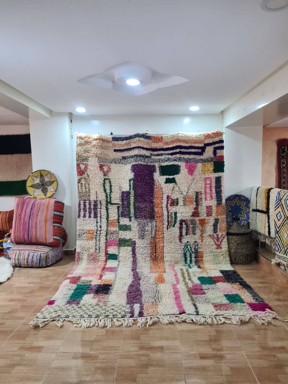 Handmade BOUJAAD rug 300x200 cm