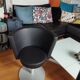 Black Silvera armchair
