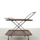 Teak and string cart by Jie Gantofta for Paul Nagel