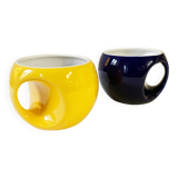 Pair of Mugs Pradel France