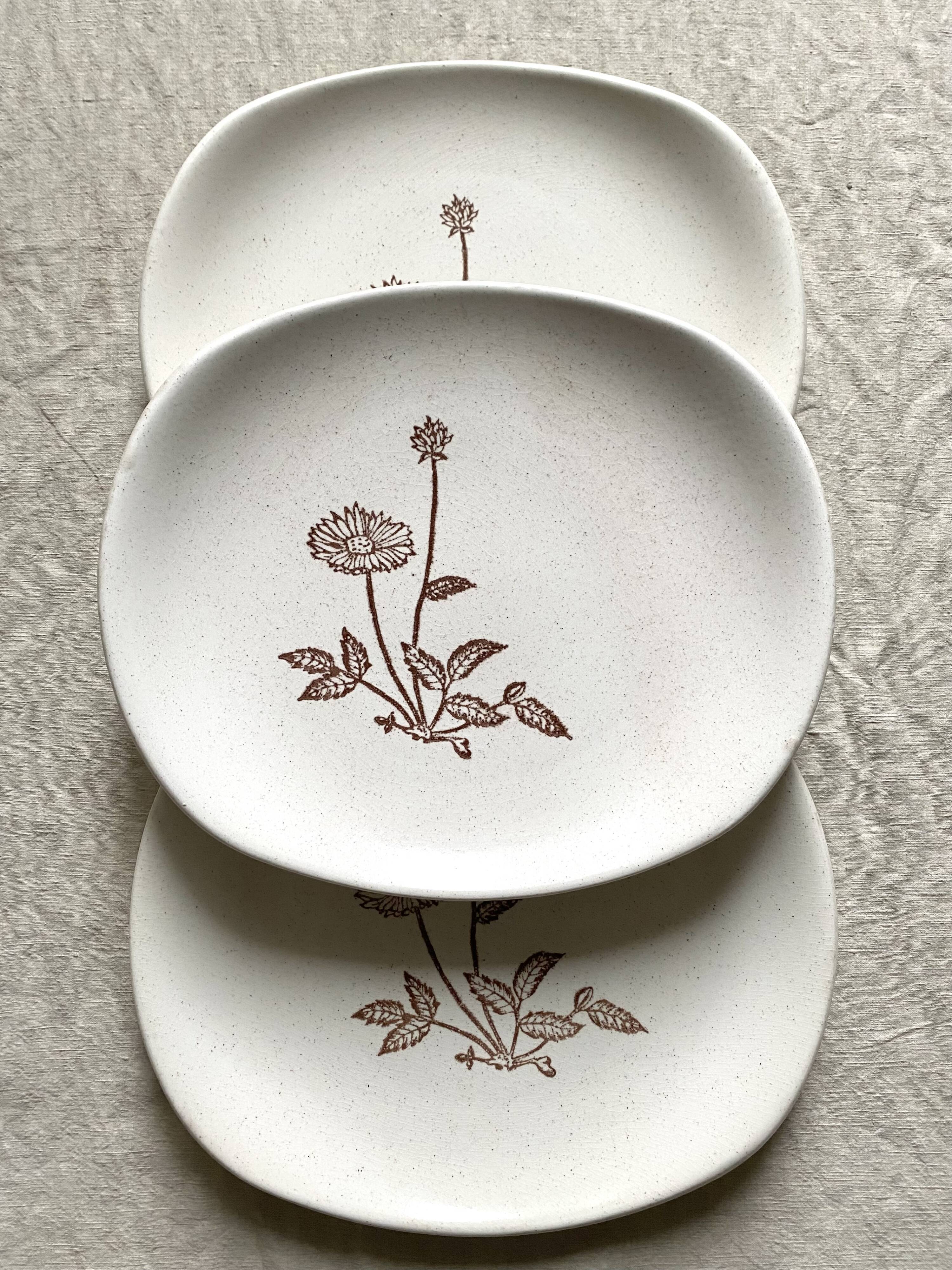 70s stoneware dishes
