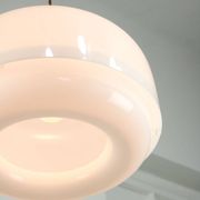 Italian White Medusa Pendant Lamp by Luigi Massoni for Guzzini, 1970s