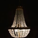 Hot air balloon suspension, tassels