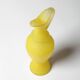 Mid-century Glass Lemon Patterned Yellow Jug / Limoncello Carafe / Italy