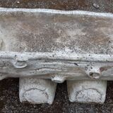 Planter "tree trunk" in concrete 1970